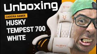 UNBOXING CADEIRA GAMER HUSKY TEMPEST 700