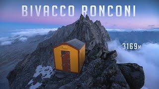 A Night on the Edge: BIVACCO RONCONI    [+Drone Crash Story]