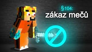 Přežil jsem REÁLNÉ ZÁKONY v Minecraftu...