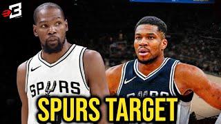 Kevin Durant or Giannis Antetokounmpo Ang Gusto Makuha ng Spurs Kapalit ang #2 at #14 Pick