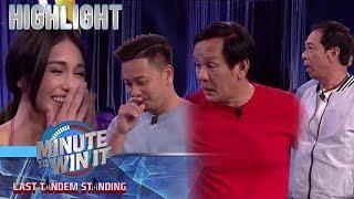 Jhong, Joey at Long, nagpagalingan ng diskarte kay Cindy | Minute To Win It