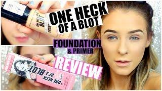 FAIL! 'ONE HECK OF A BLOT' FOUNDATION & PRIMER REVIEW!!! ▷ SOAP & GLORY