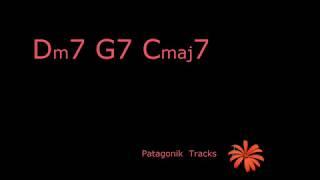 Groove Backing Track Dm7 G7 Cmaj7 ( II V I in C major )