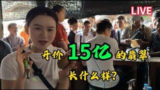 開價15億的翡翠長什麼樣子？ 在緬甸第一線市場收貨，這才是真正貨源！#翡翠 #翡翠原石 #緬甸翡翠 #缅甸翡翠玉石 #緬甸翡翠賭石 #賭石