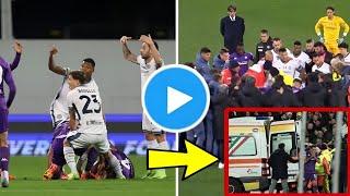 Fiorentina's Edoardo Bove COLLAPSING during match against Inter Milan | Edoardo Bove medical update