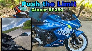 #gixxersf250 | pushing the limit