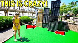 We Have Never Seen A Mini Golf Course Like This!