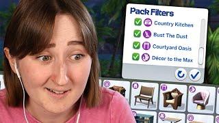 i tried building in the sims using ONLY KITS