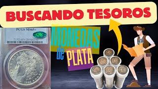 Buscando Tesoros entre Monedas de Plata, Rollos de Centavos y Moneda para la Colección - Valiosa?