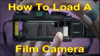 How To Load A Film Camera - Pentax LX