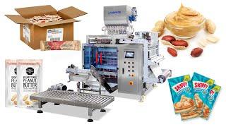 High Speed Peanut Butter Sachet Multi Lane Packing Machine