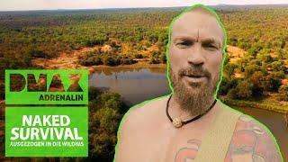 Zwischen hungrigen Hyänen und giftigen Schlangen | Naked Survival | DMAX Adrenalin