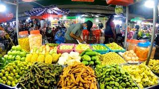 Plenty of Yummy Food Tour at Chbar Ampov Market Phnom Penh, Cambodian Street Food