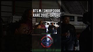 Rare drop! Snoop Dogg × Dr. Dre in 2000! BTS "Snoop Dogg" video shoot.  #snoopdogg #drdre #hiphop