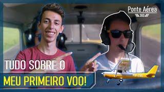 Minha 1ª Hora de Voo do Piloto Privado. Saiba como Foi!