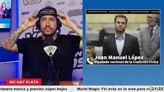 Juan Manuel López, diputado nacional de la Coalición Cívica | No Hay Plata