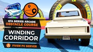 GTA Series Arcade Obstacle Challenge - Winding Corridor