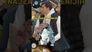 5 NAJZASTUPLJENIJIH VERA NA SVETU#podcast #viral #funny #comedy #love #video #religion #shorts