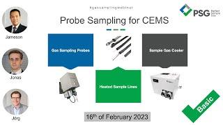 Basic Course: Probe Sampling for Continuous Emission Monitoring (CEMS)