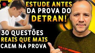 Mock exam detran mg 30 QUESTIONS 2024