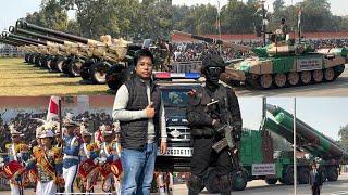 Republic Day Full Dress Rehearsal 2025 | Kartavya Path, Delhi