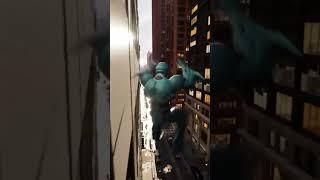 How Guyver's wall jump works in Matrix City! #guyver#ue5#matrixawakens