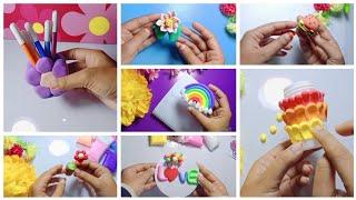 DIY Clay Craft |Air dry clay craft|| Clay Craft Idea @artsandcraftsbynowshin