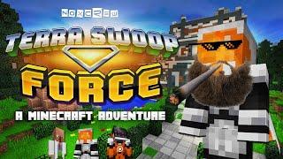 Gliding with the boys to the center of the earth(Terra Swoop Force)#MinecraftGliding