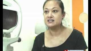 Lasik patient from Australia talking about her feeling after procedure at Bangkok Phuket Hospital