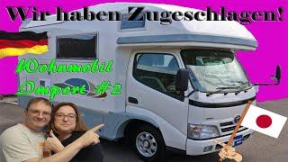 Wohnmobil Import Teil 2, Wir haben zugeschlagen, Toyota Camroad Vantech von Japan nach Deutschland