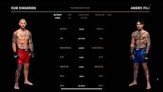 Cub Swanson vs Andre Fili Prediction #ufc303 #cubswanson #andrefili