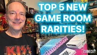 The Top 5 Newly Added Rare Items in My Game Room!