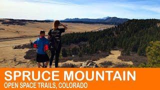 Hiking the Spruce Mountain Open Space, Colorado