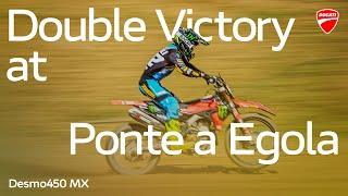 Victory of the 4th round of the Italian Pro-Prestige MX1 Motocross Championship