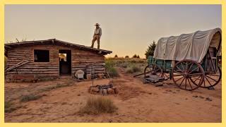 4 Days Building A Cozy Cowboy Cabin: Can I Finish By Winter?