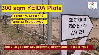 Yamuna Expressway Plots | YEIDA Plots | 300 sqm Pocket 1A Sector 18, For Resale call@ 9717452701