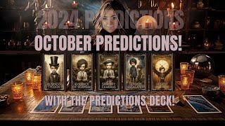  OCTOBER 2024 World Predictions: Card reading Insights for the Month Ahead  #predictions #tarot