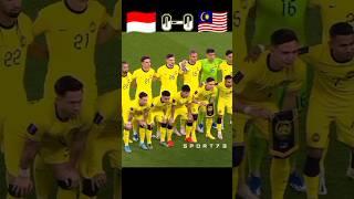 Indonesia VS Malaysia Imajinary Friendly Match #shorts#indonesia#football