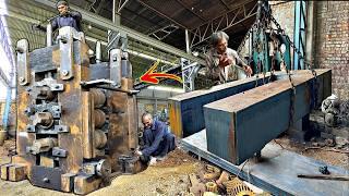 How we made Incredible Huge Machine for Steel Mill with Old Technology