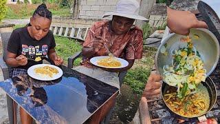 Jamaican Curry Octopus || Outdoor Cooking