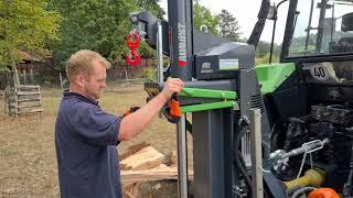 Transportstellung Robust Holzspalter