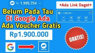 Buruan Klaim!! Saldo Dana 1,9Jt Gratis Langsung dari Google - Cara Mendapatkan Saldo Dana Gratis