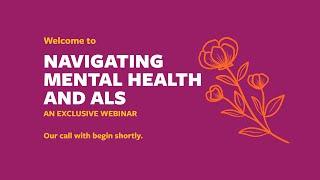 ALS Canada Webinar: Navigating Mental Health & ALS