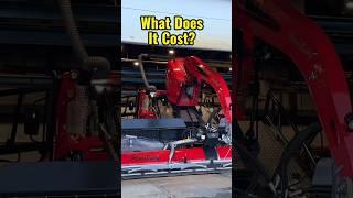 Cost of Pisten Bully 600 Snow Groomer at Whister #snowcat #whistlerblackcomb #pistenbully #shorts