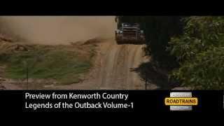 Australian Road trains in Deep Bulldust Action