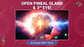 Unleash Spiritual Power - Activate DMT Flow - Open Pineal Gland & Third Eye  - Enhance Intuition