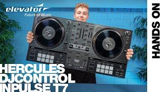 Hands On: Hercules DJControl Inpulse T7 | Motorbetriebener DJ-Controller