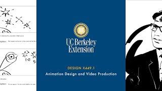 UC Berkeley Extension course: Animation Design and Video Production