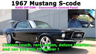 1967 Mustang Coupe S-code -- Restoration, Custom Touches, and RARE option!