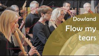 Flow my tears by John Dowland | Berliner Blockflöten Orchester